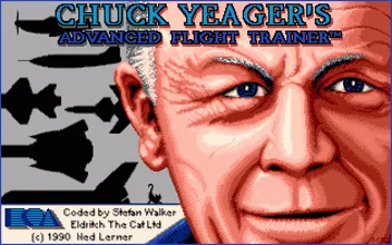 Chuck Yeager's Advanced FlightTrainer 2.0 screen shot title